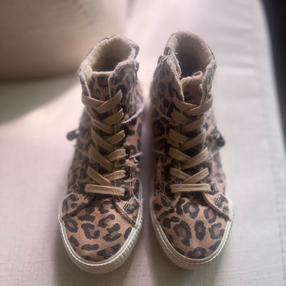 Leopard Blowfish Malibu kids zipper decor size 2